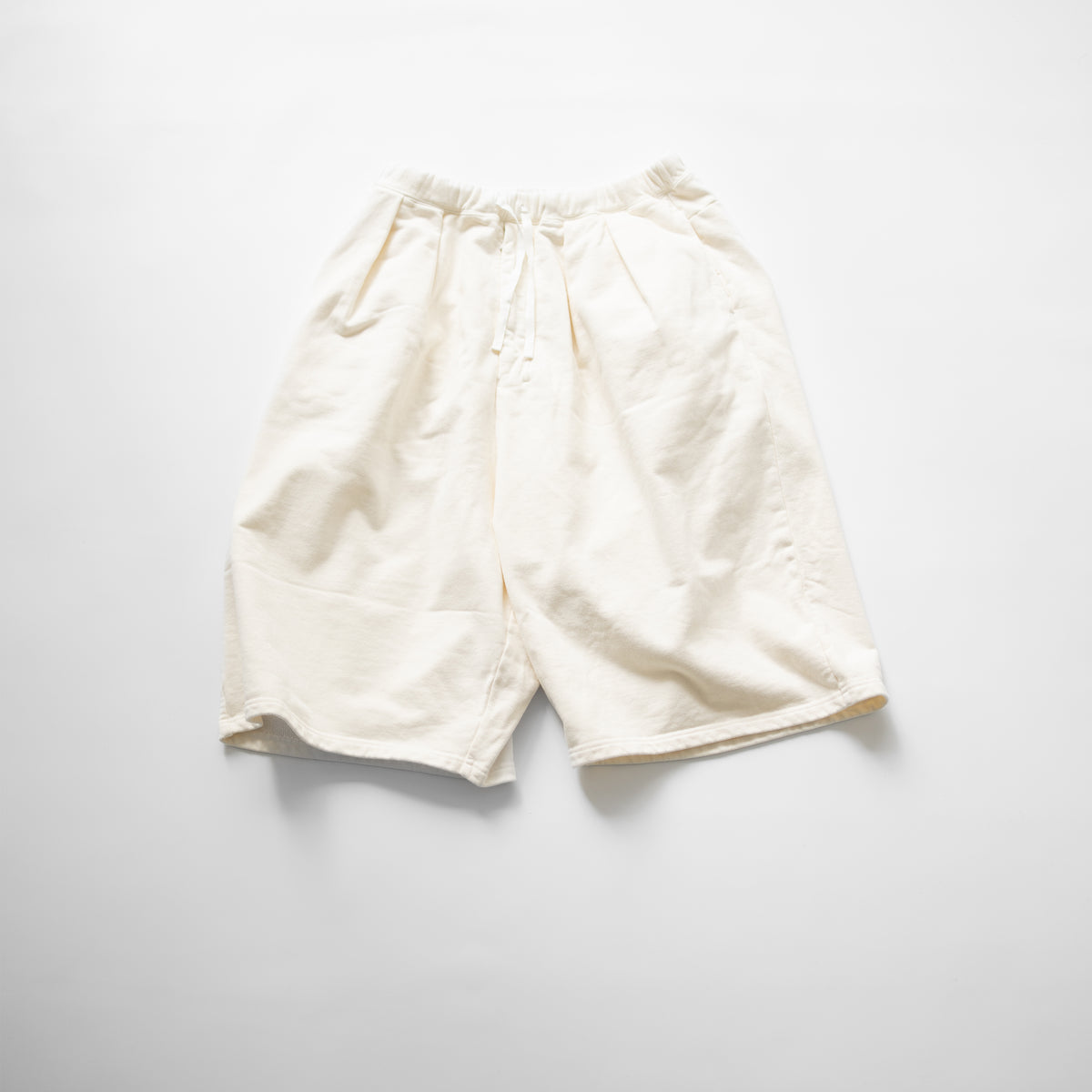ANCELLM(アンセルム) / 3/4 TUCK SWEAT SHORTS 