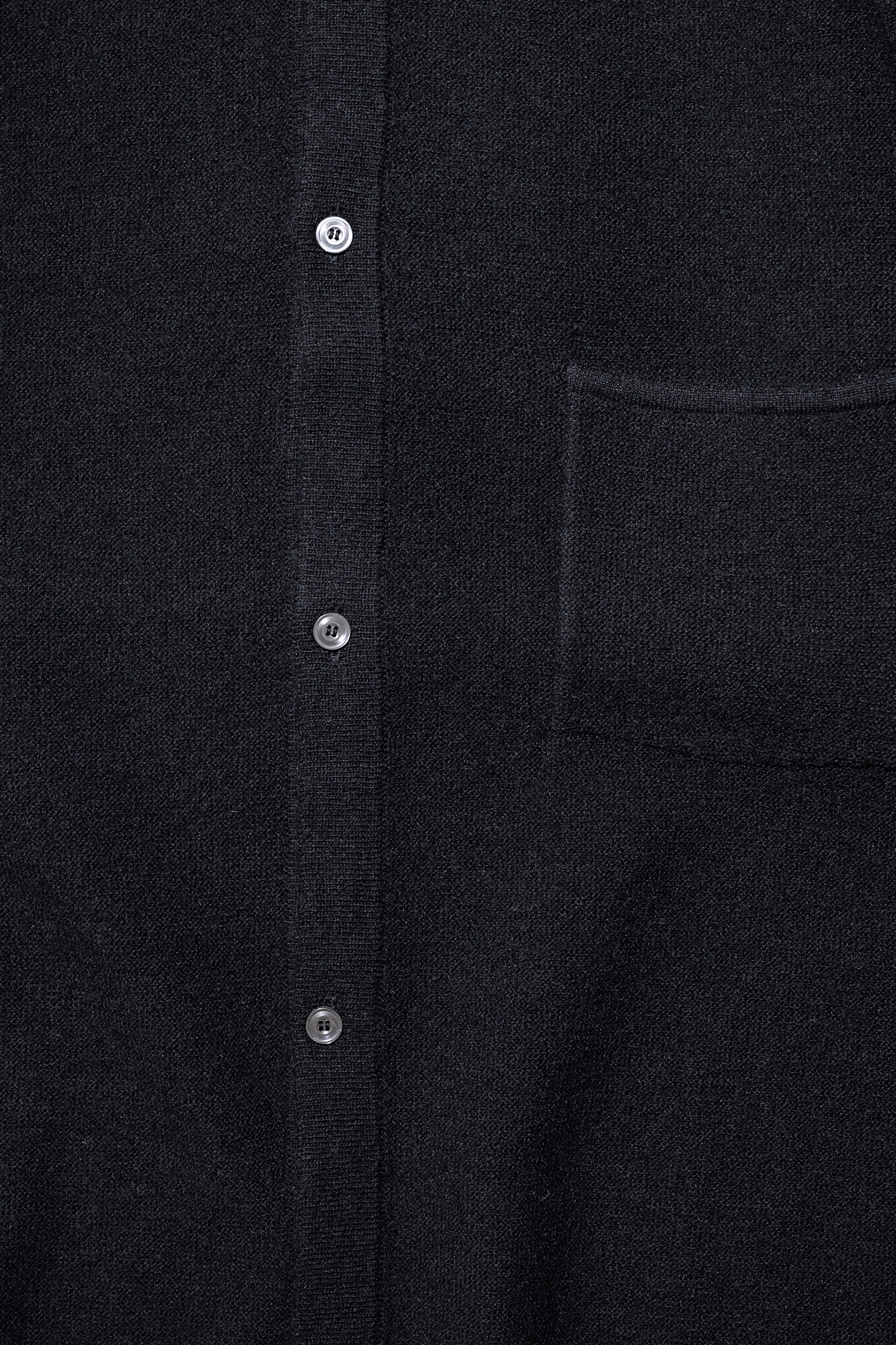 ANCELLM(アンセルム) / SHETLAND WOOL KNIT SHIRT 