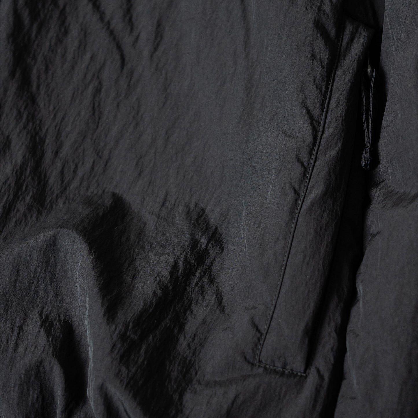 YOKE/ DETACHABLE MILYTARY BLOUSON "BLACK"