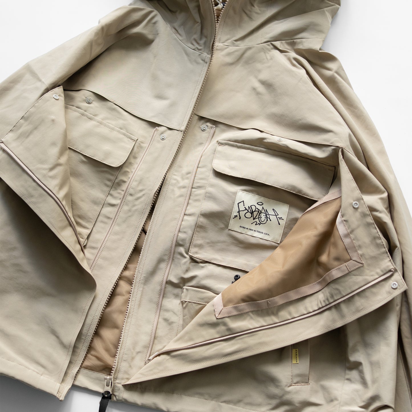 FARAH/ Compartment Jacket "Beige"