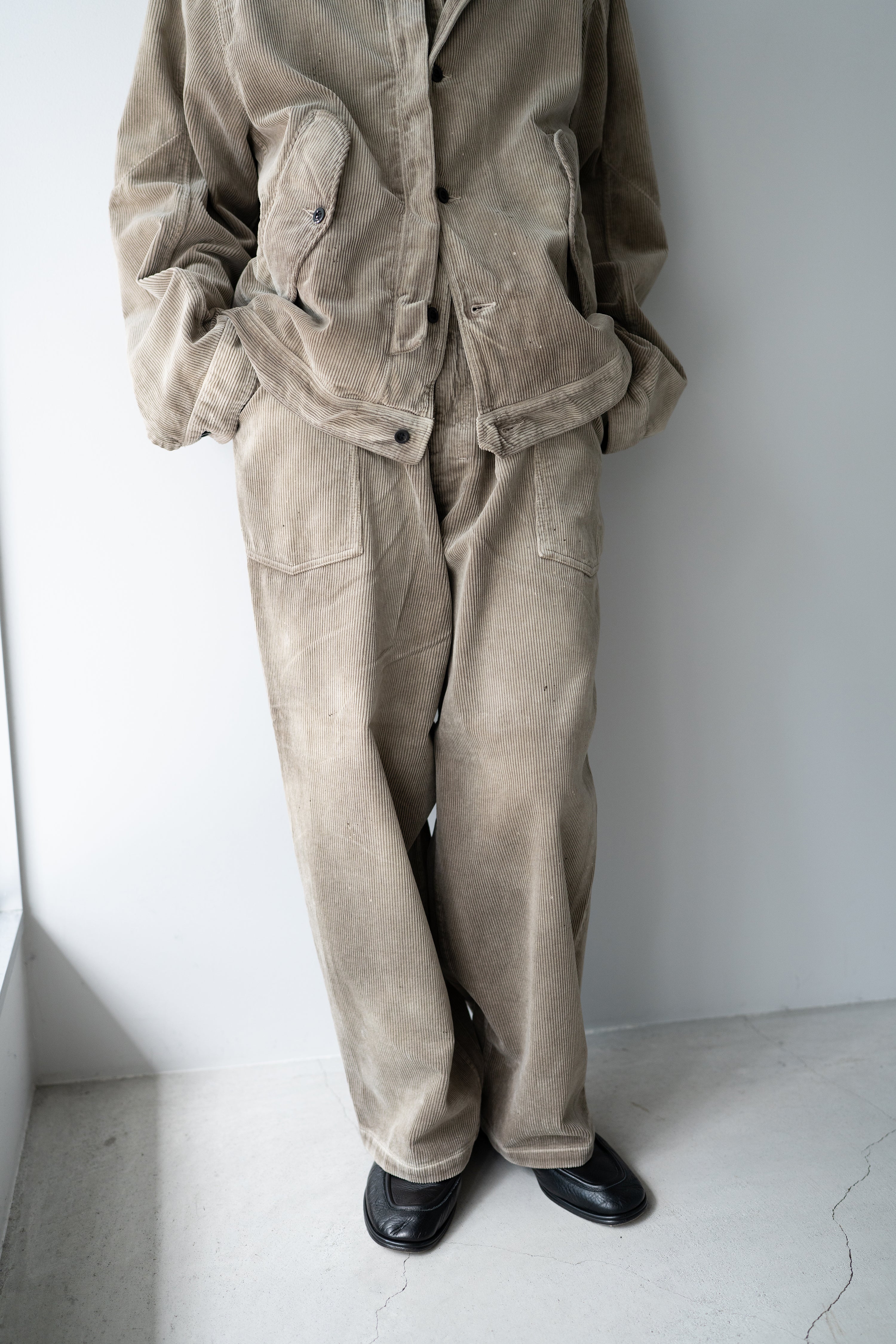 ANCELLM(アンセルム) / AGING CORDUROY BAKER PANTS 