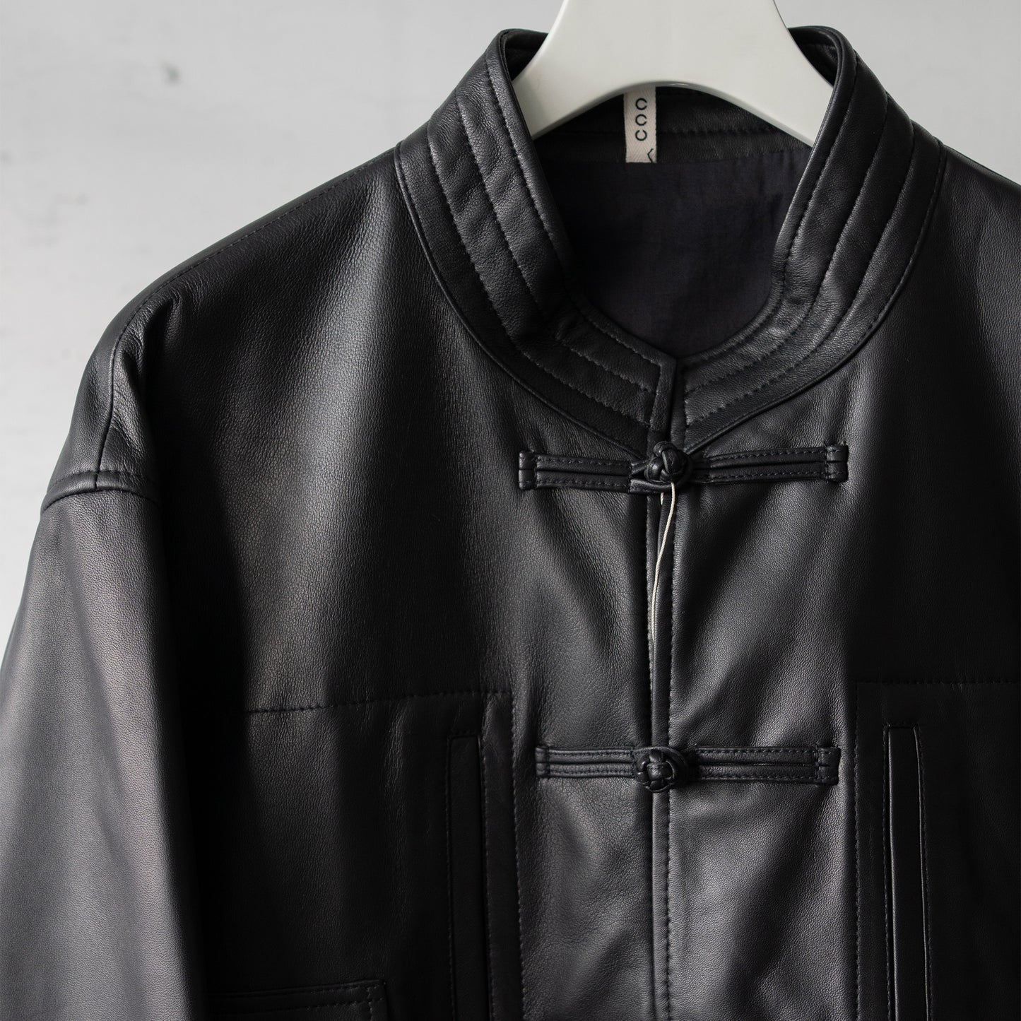 CCU / CHINA SHIRT JACKET "BLK"