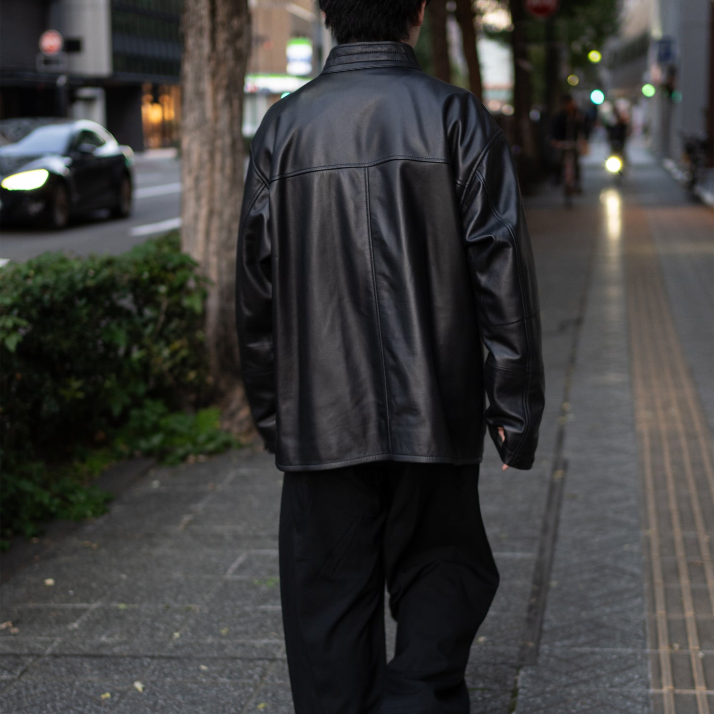 CCU / CHINA SHIRT JACKET "BLK"