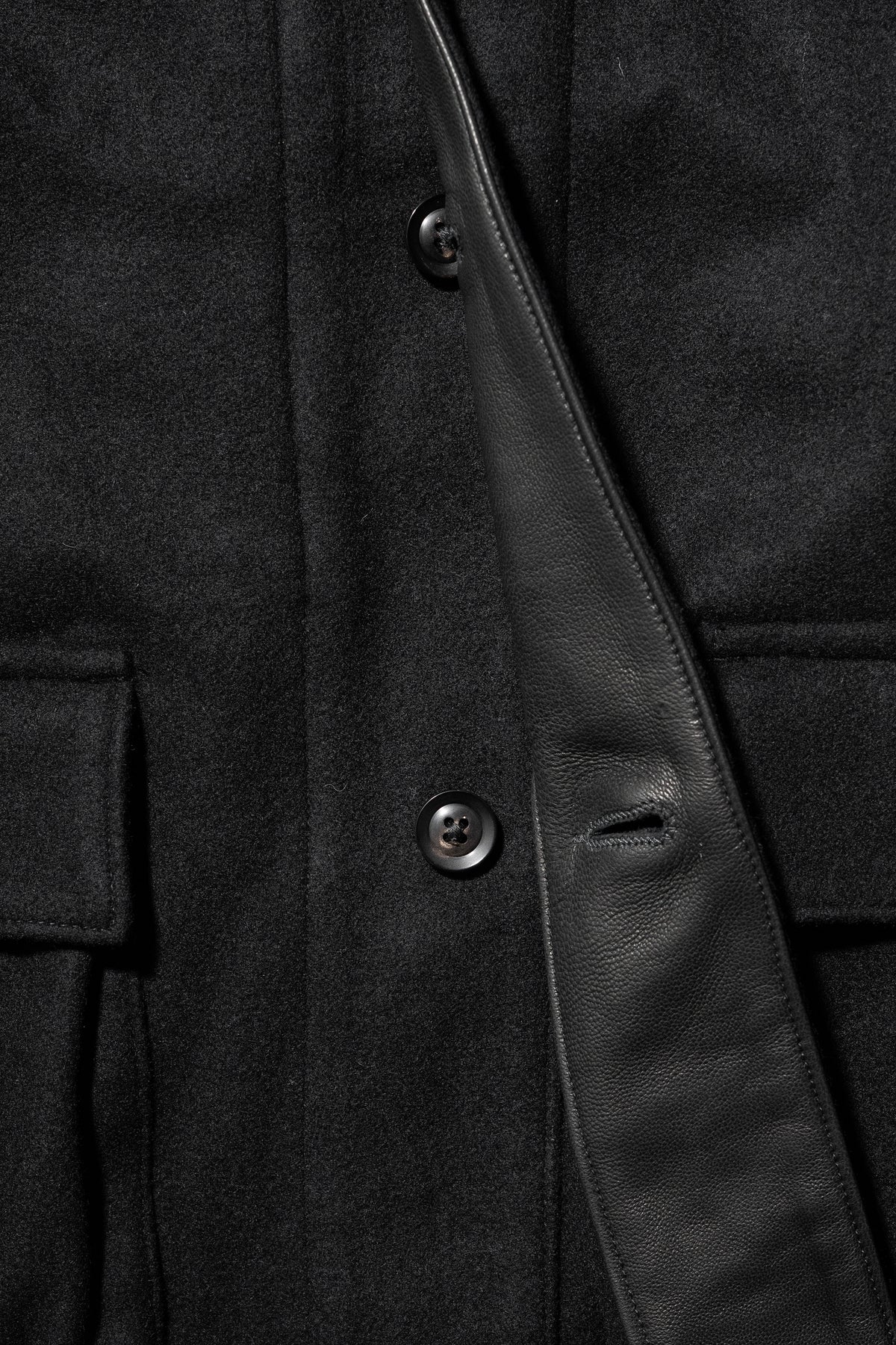 Afiit / COVERALL JACKET  "BLACK"