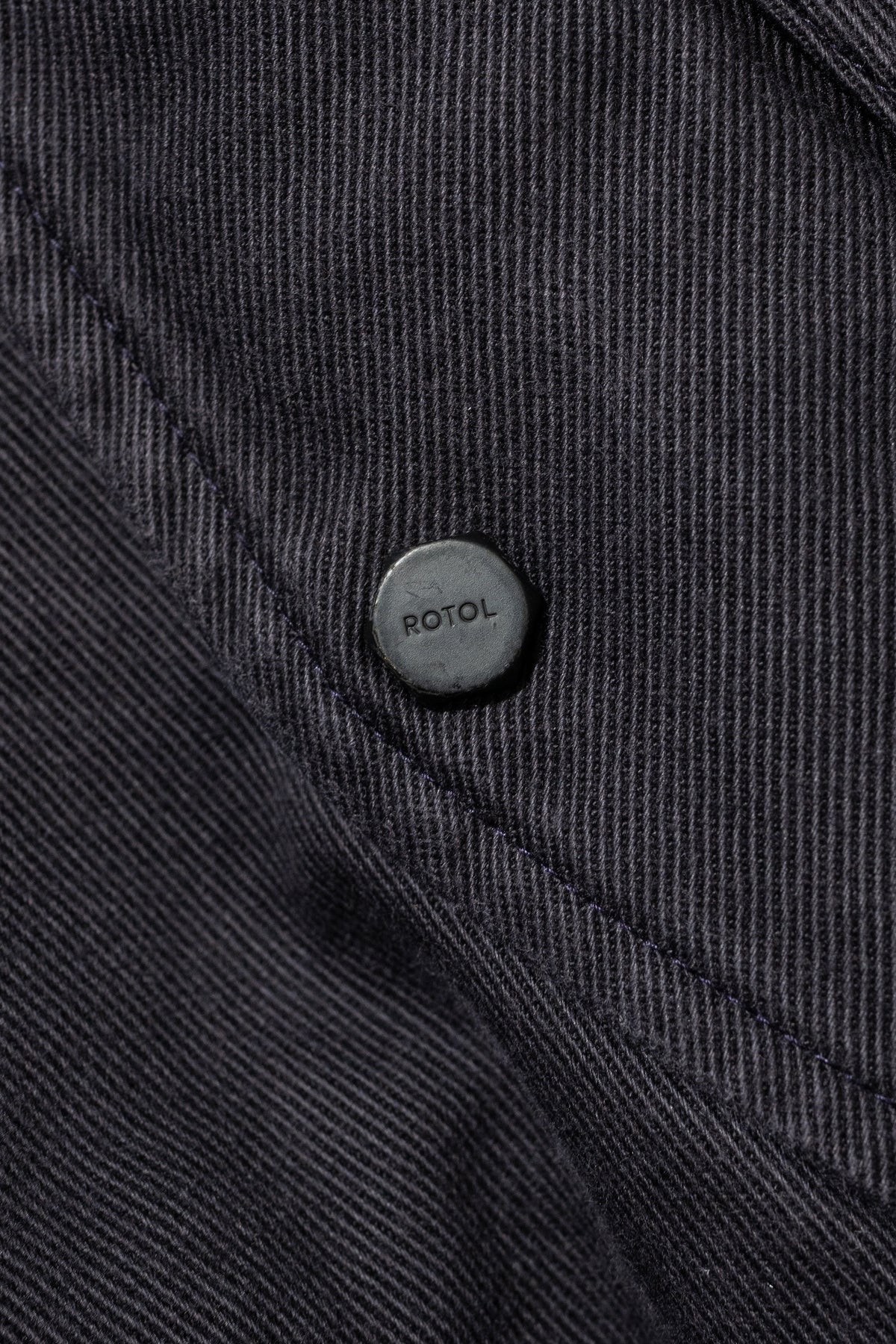 ROTOL/ Sulfur Dye Twill Work Blouson "BLACK"