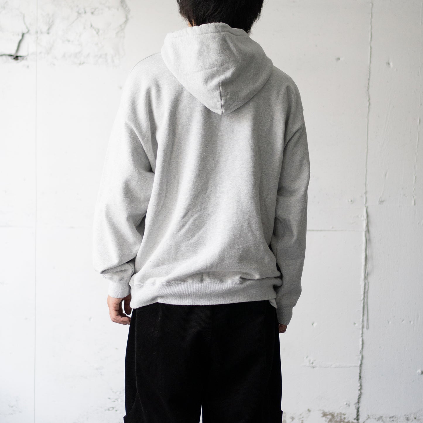 wonderland / Solid hoodie "GRAY"