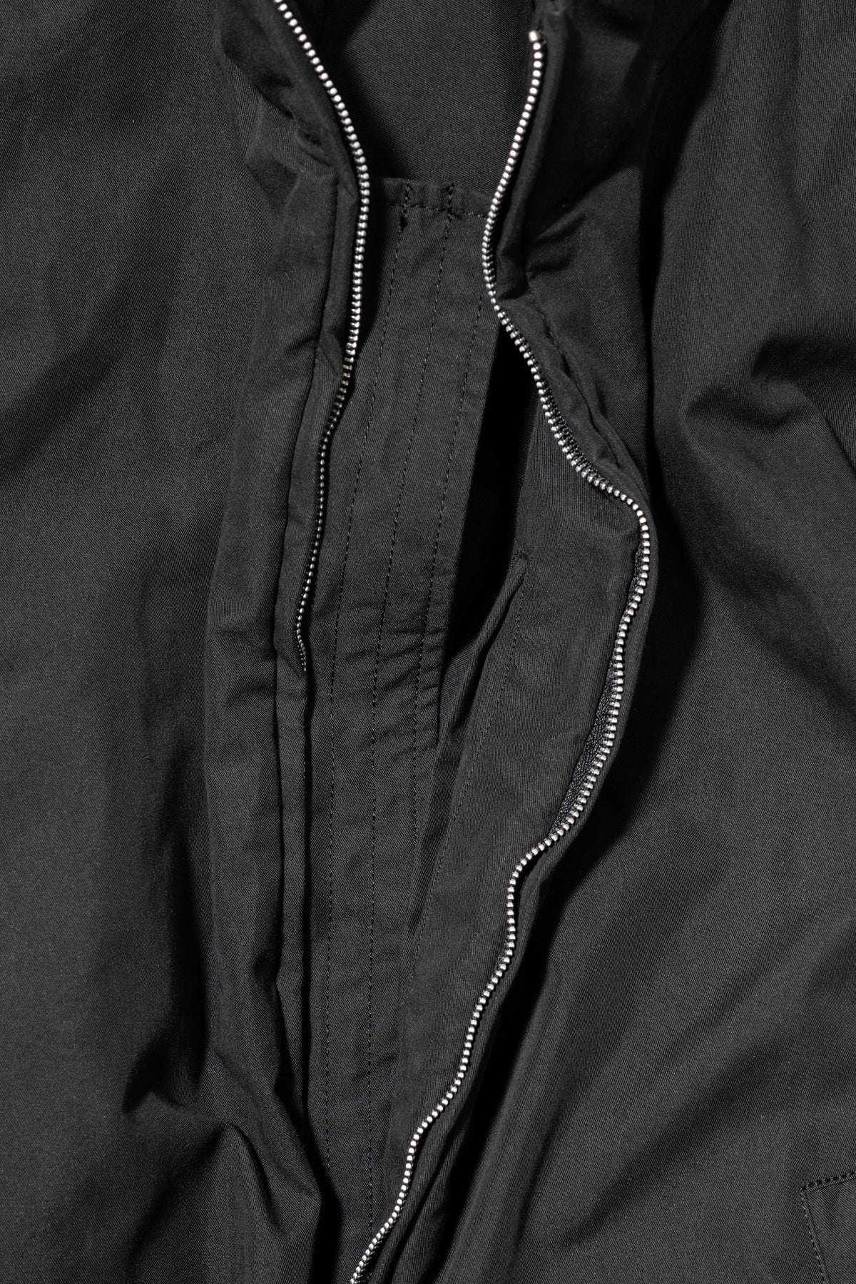 ssstein/ WINDPROOF COTTON PADDED JACKET "BLACK"