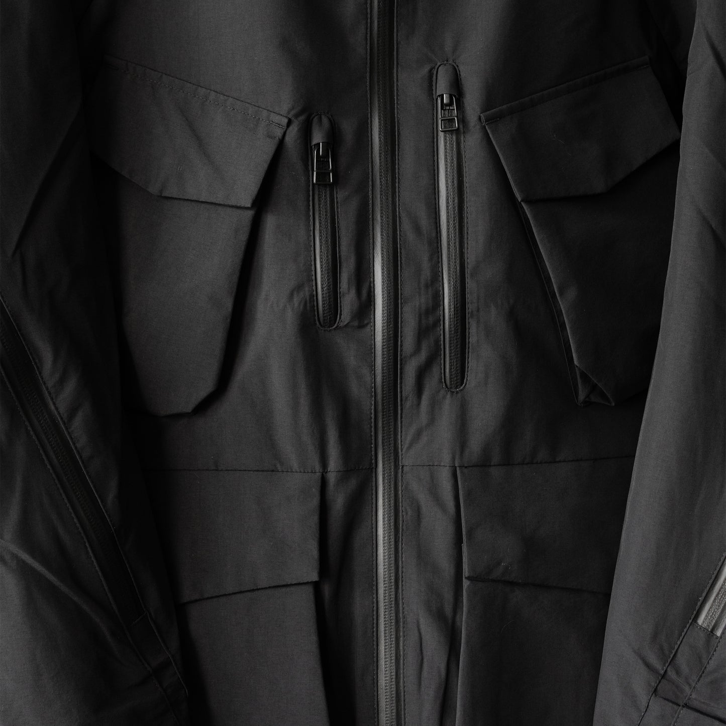 ROTOL/ VENTILATION SHELL PARKA "BLACK"