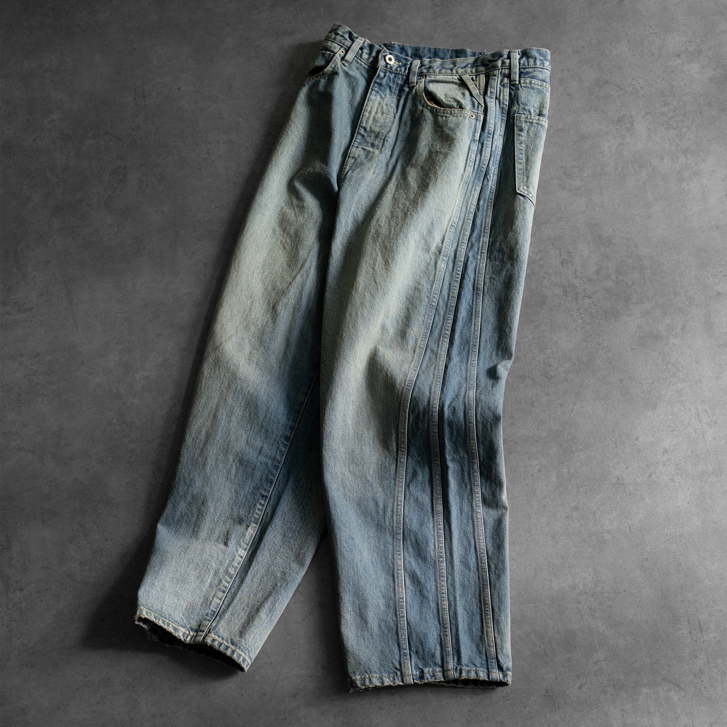 ROTOL/ TRIPLE SEAMS 6P DENIM DAMAGE "IND"