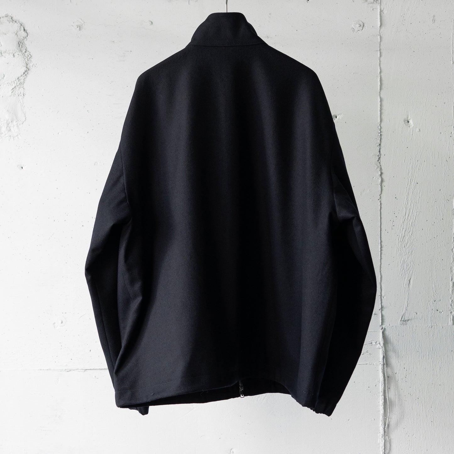 FARAH/ Stand Collar Zip Up Blouson "Navy"