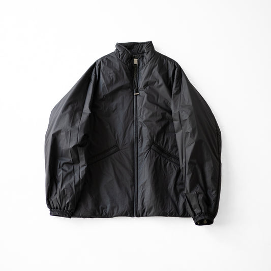 paratrait/ MEMBRANE SHELL PUFF BLOUSON "BLACK"