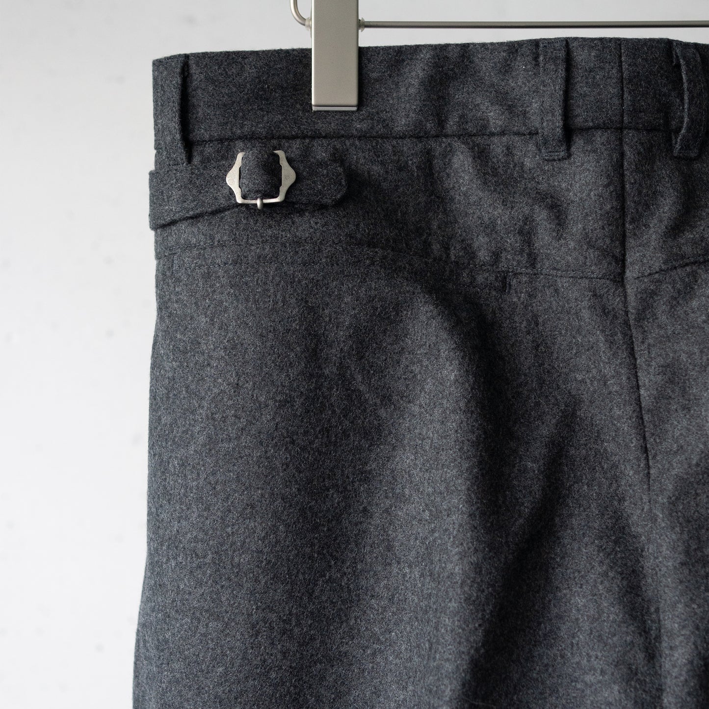 FARAH/ Two Tuck Side Adjustable Pants "C.Grey"