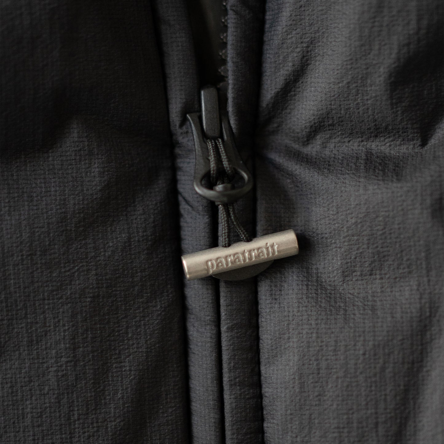 paratrait/ MEMBRANE SHELL PUFF BLOUSON "BLACK"