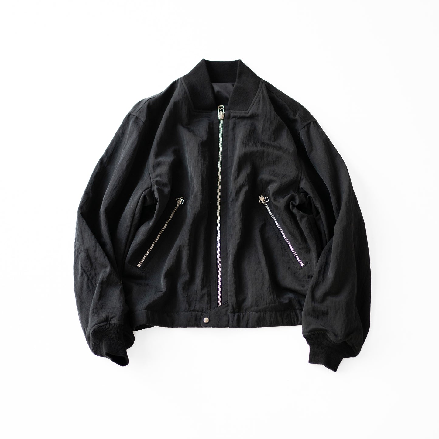 paratrait/ JET SHELL BLOUSON "BLACK"