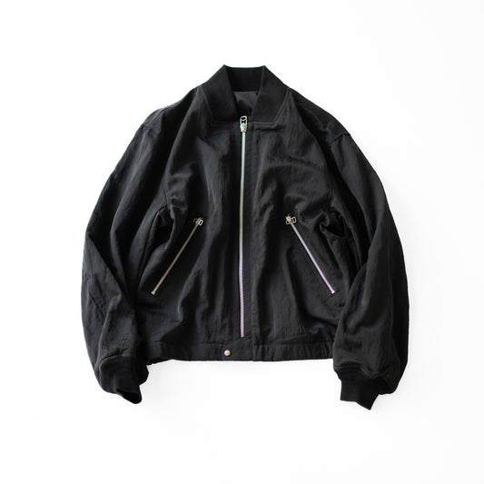 paratrait/ JET SHELL BLOUSON "BLACK"