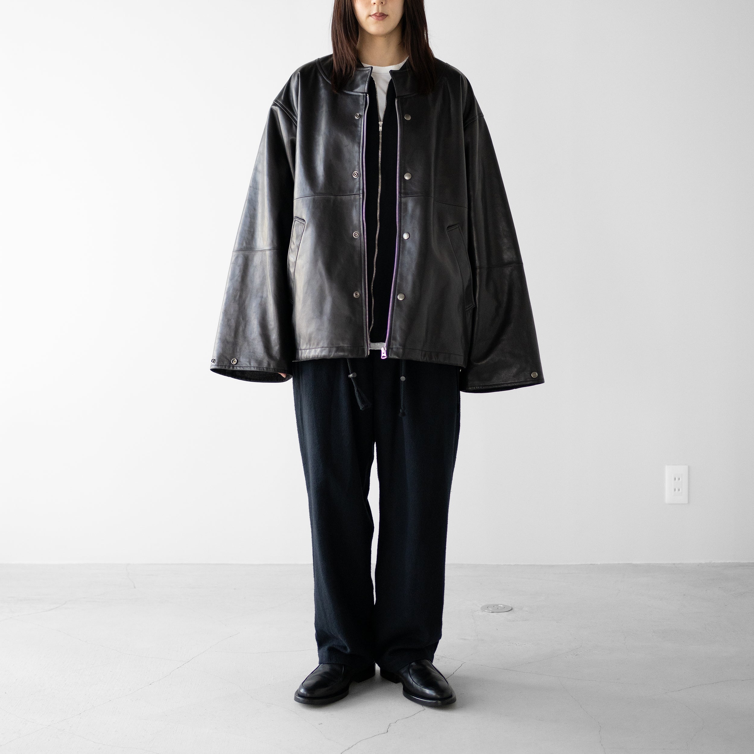 barbell object(バーベルオブジェクト) / leather ns jkt 