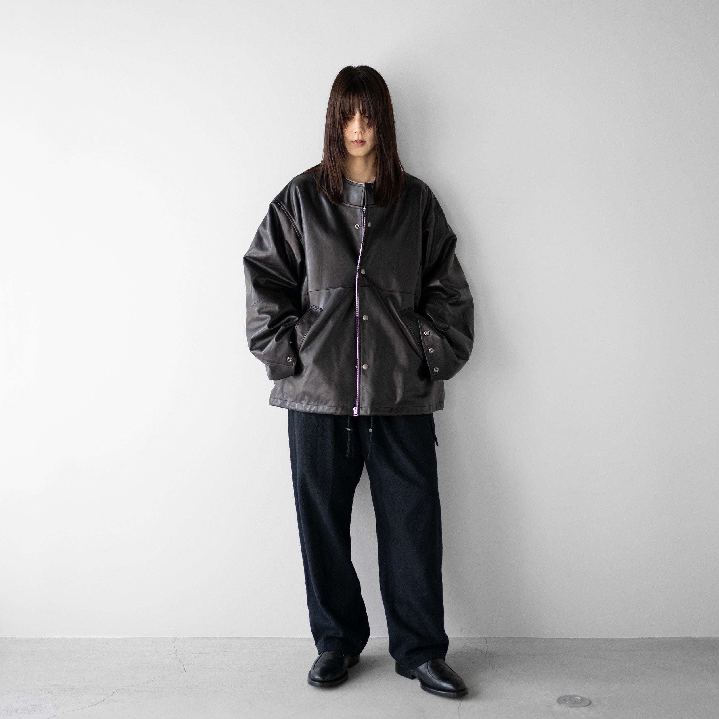 barbell object(バーベルオブジェクト) / leather ns jkt 