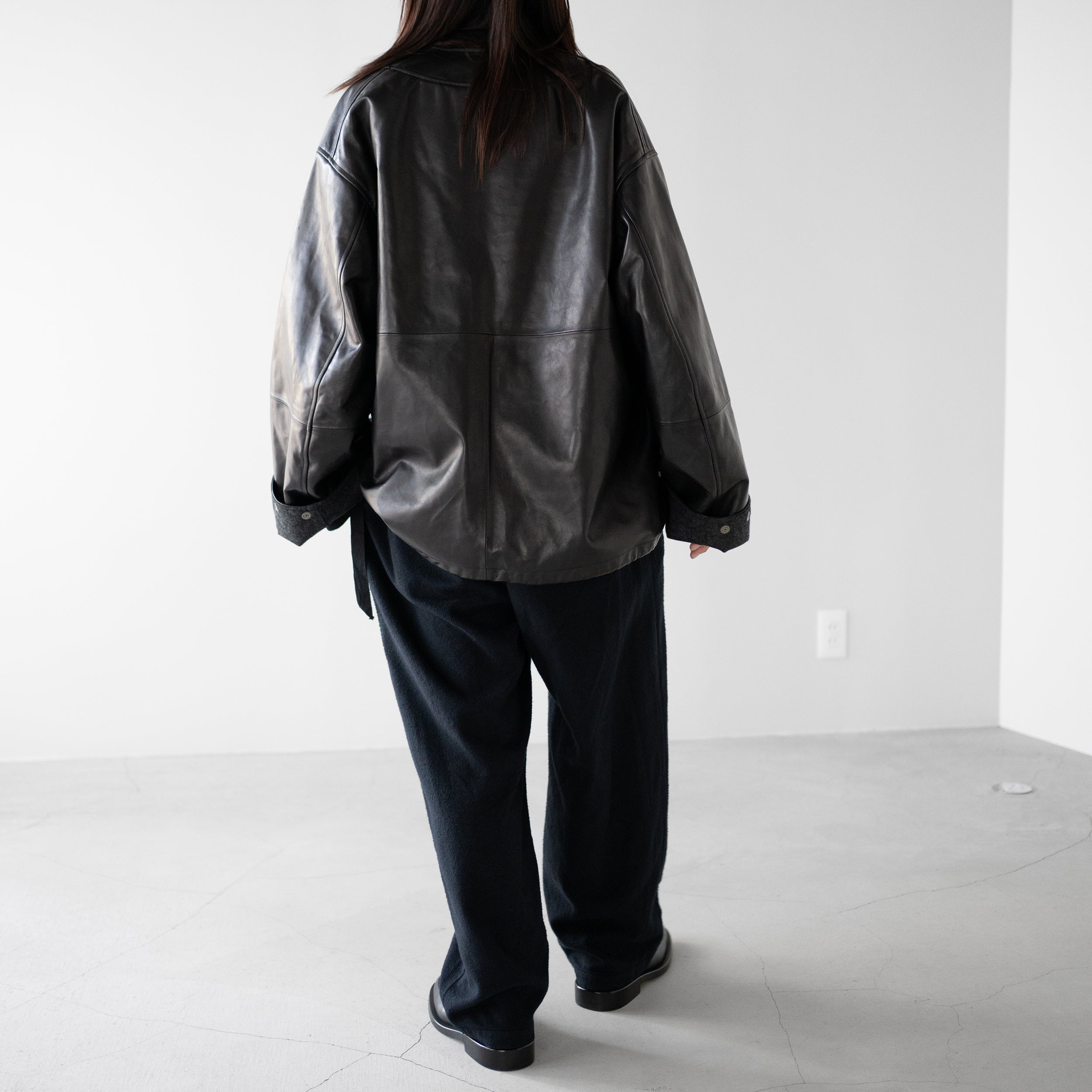 barbell object(バーベルオブジェクト) / leather ns jkt 