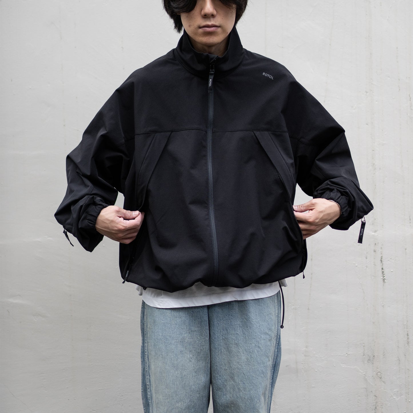 ROTOL/ VENTILATION TECH BLOUSON "BLACK"