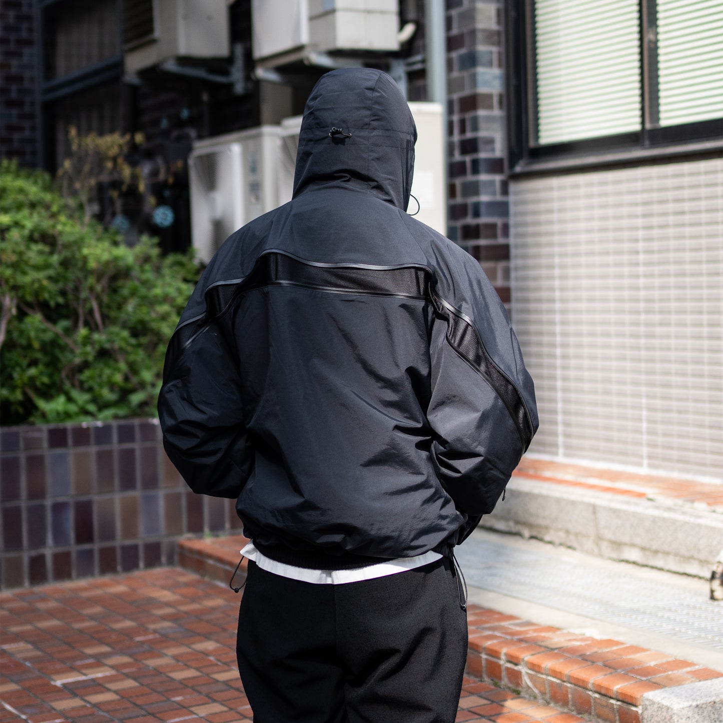 ROTOL/ VENTILATION SHELL PARKA "BLACK"