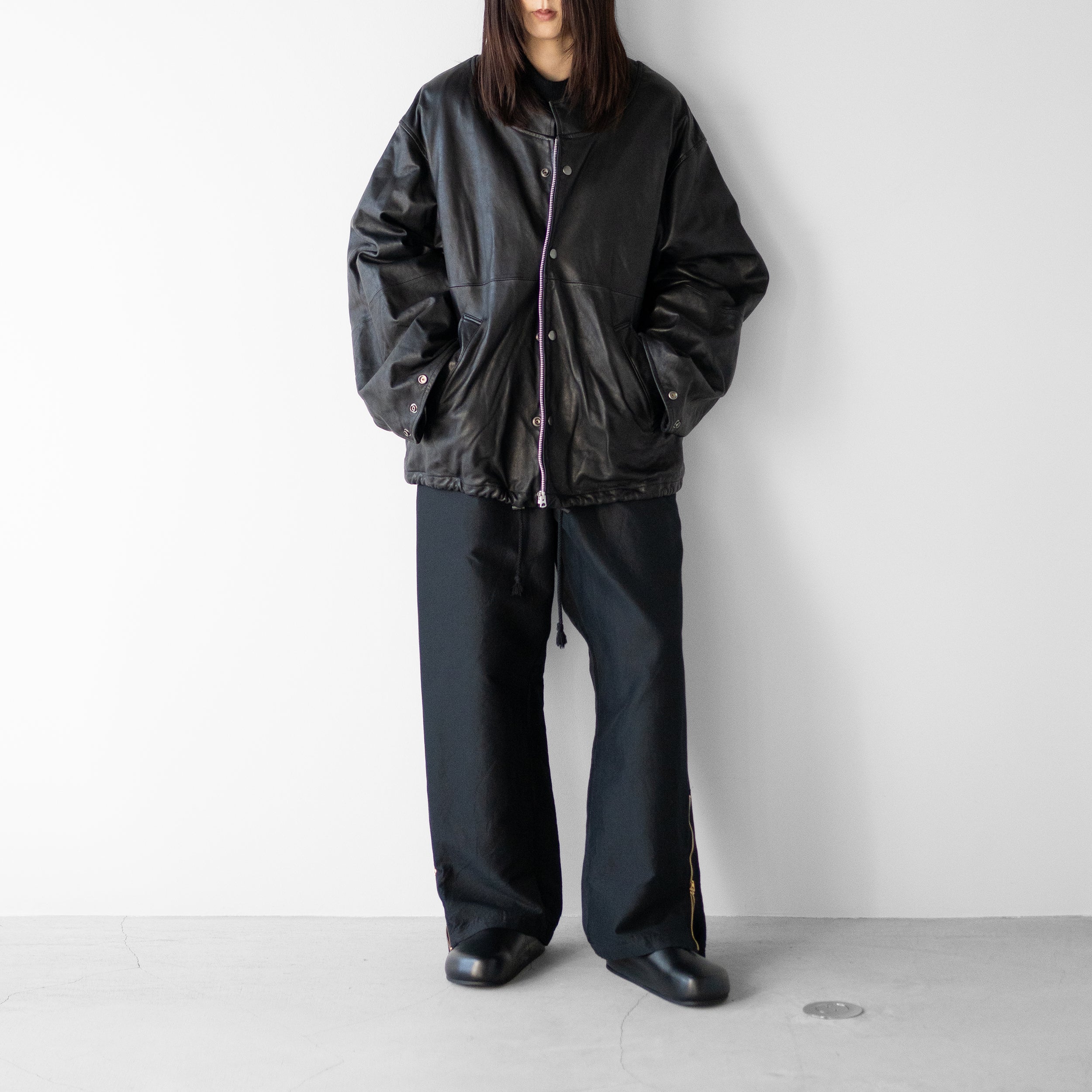 barbell object(バーベルオブジェクト) / leather ns jkt 