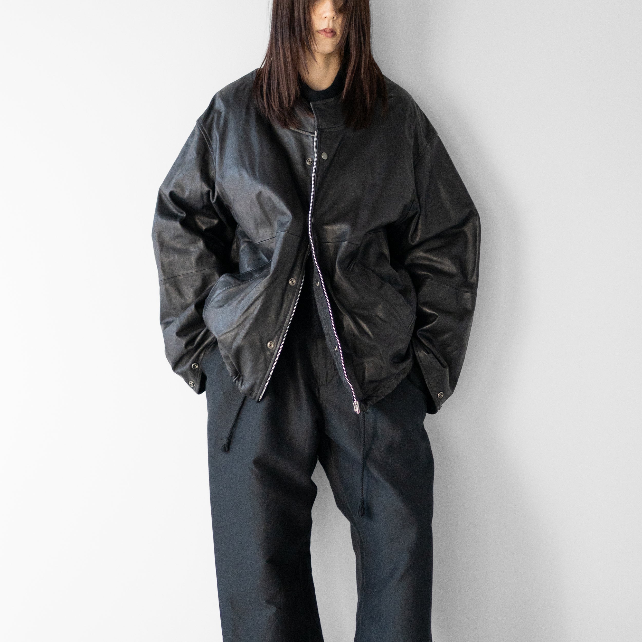 barbell object(バーベルオブジェクト) / leather ns jkt 