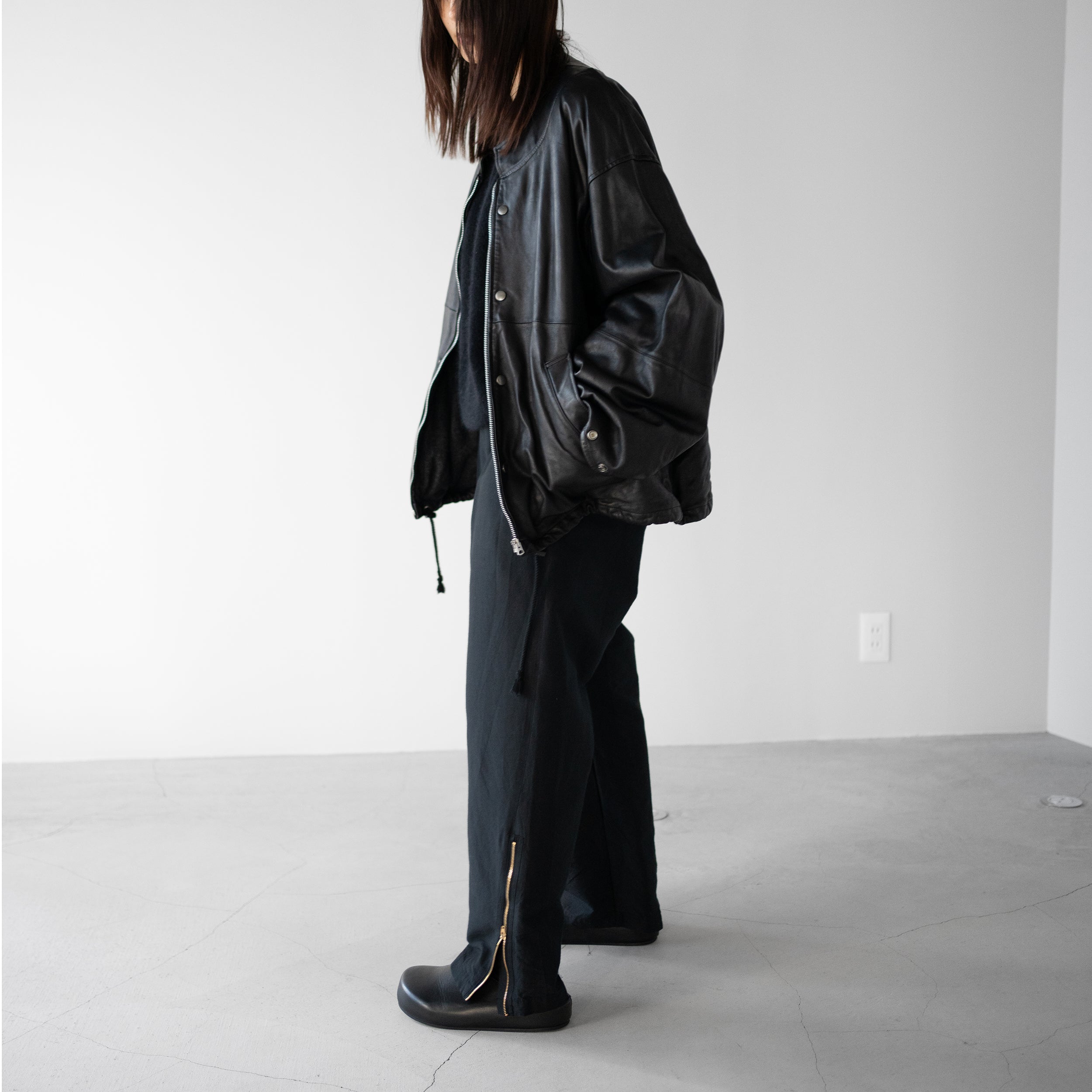 ニ*ン様 barbell object FADE L/S TOP BLACK Women | FUDGE UP NOTHING