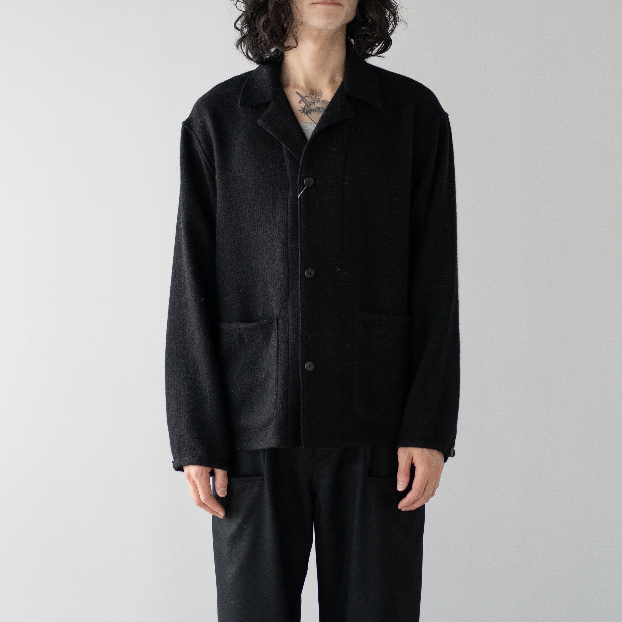 nonnotte(ノノット)/ Draping Shirt Jacket 