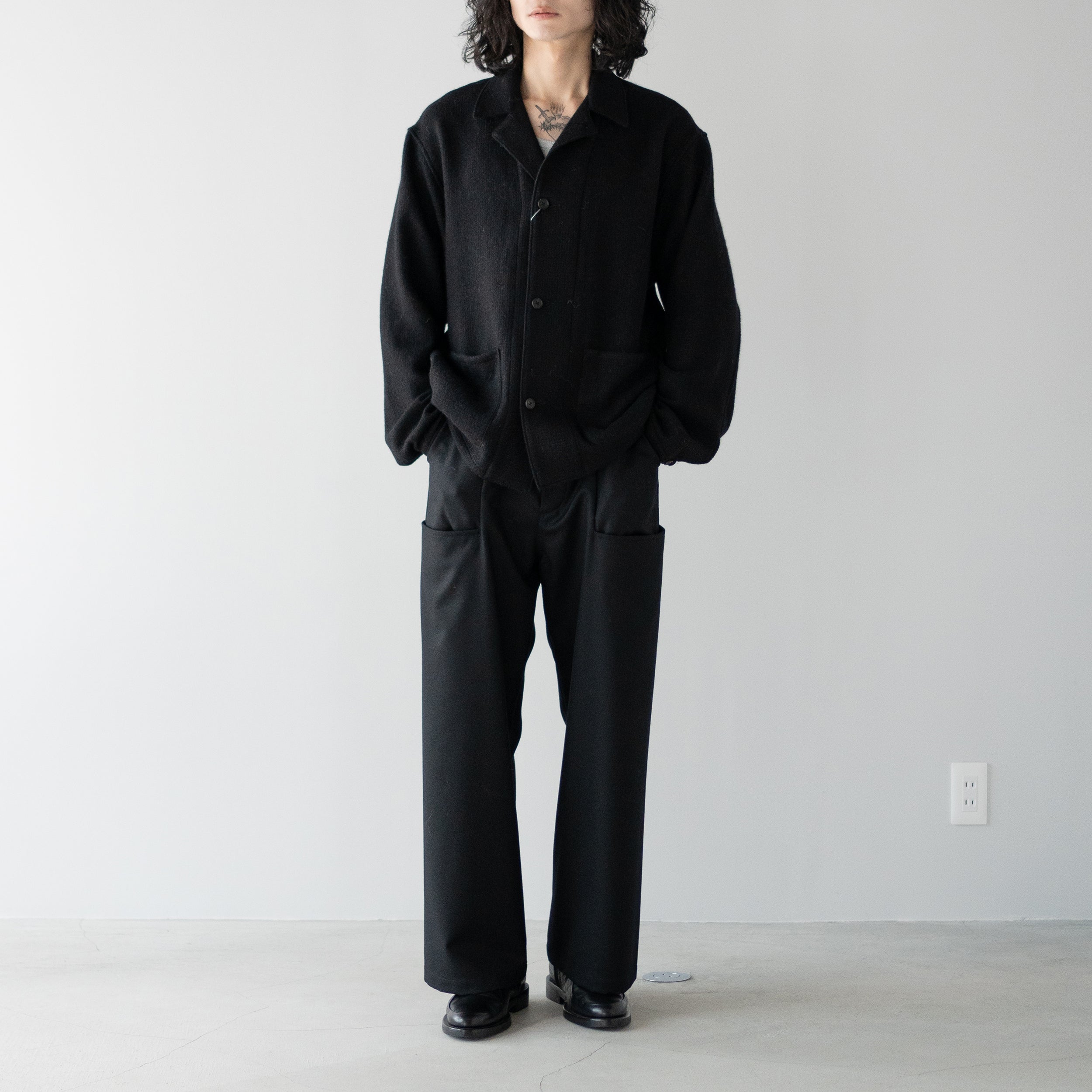 nonnotte(ノノット)/ Draping Shirt Jacket 