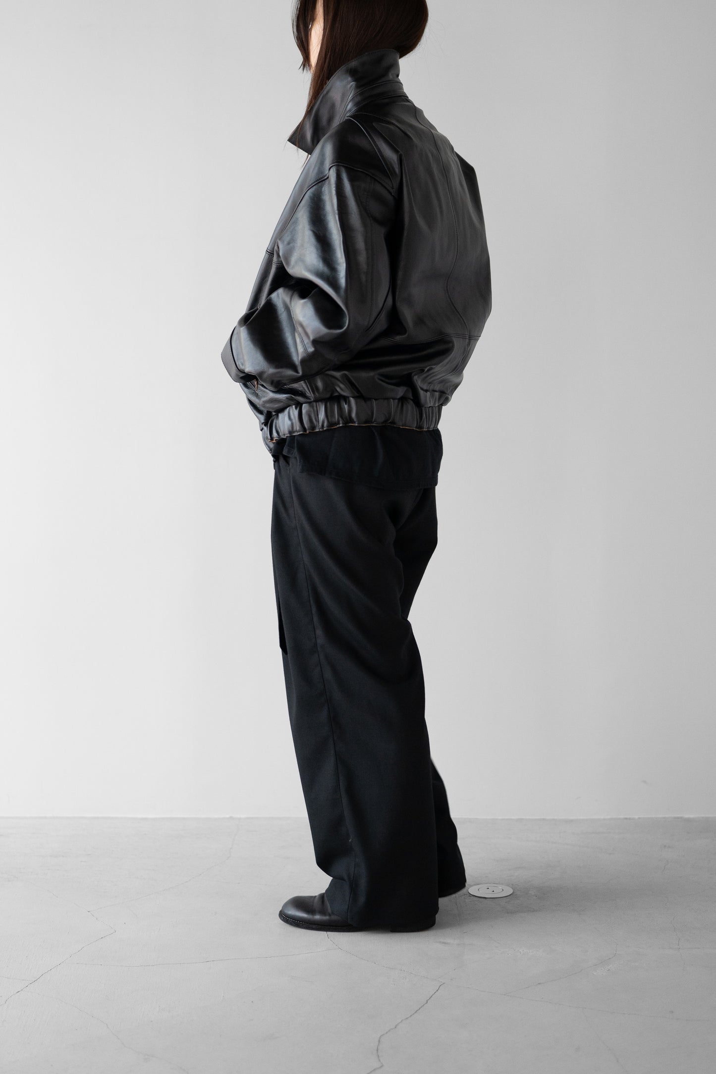 ANCELLM / H.L TUCK JACKET "BLACK"