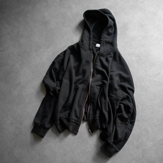 Attic / Zip parka "BLK"