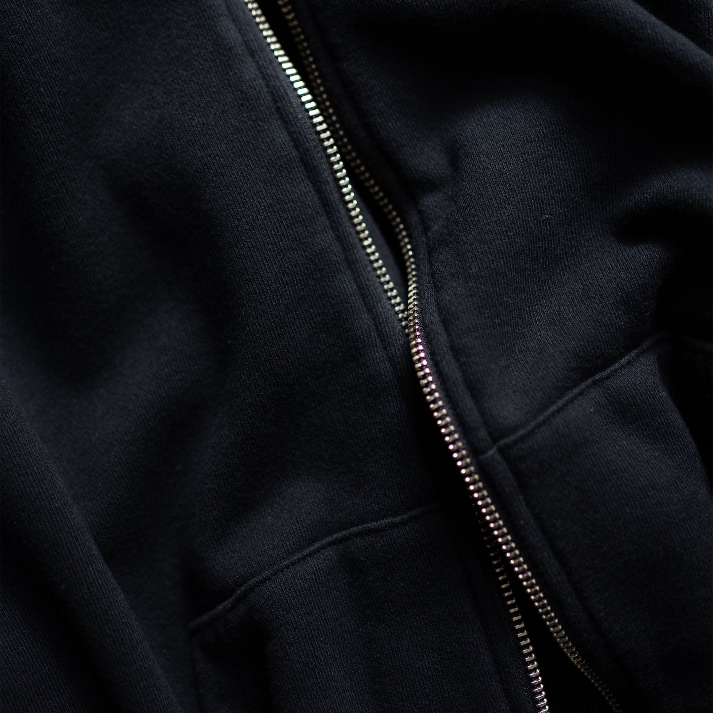 Attic / Zip parka "BLK"