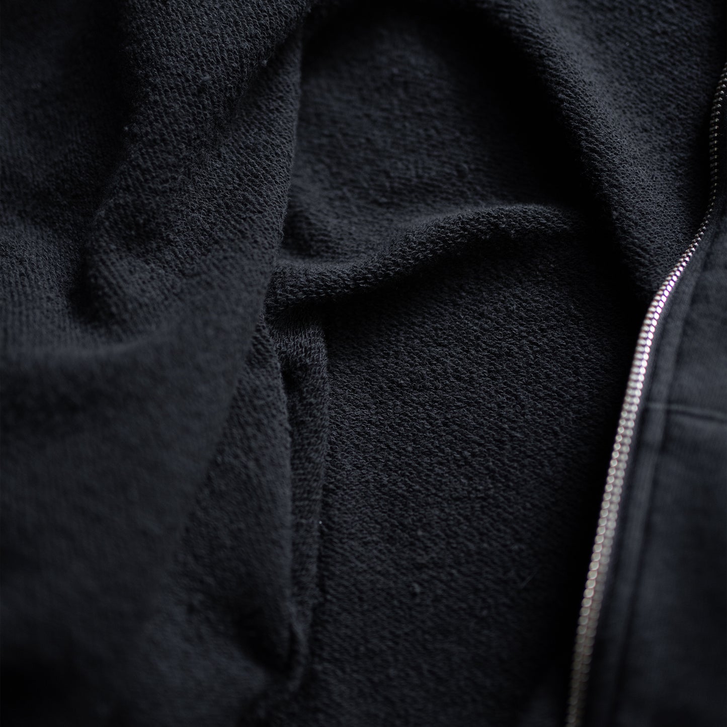 Attic / Zip parka "BLK"