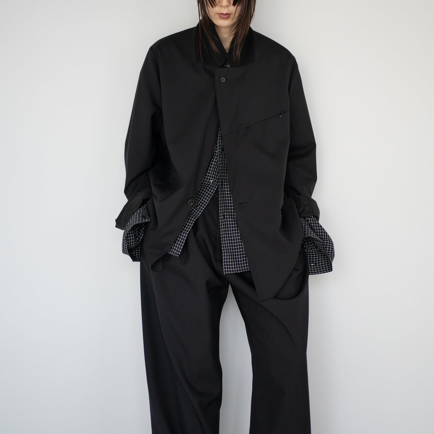 Afiit / TAILORED JACKET "BLACK"