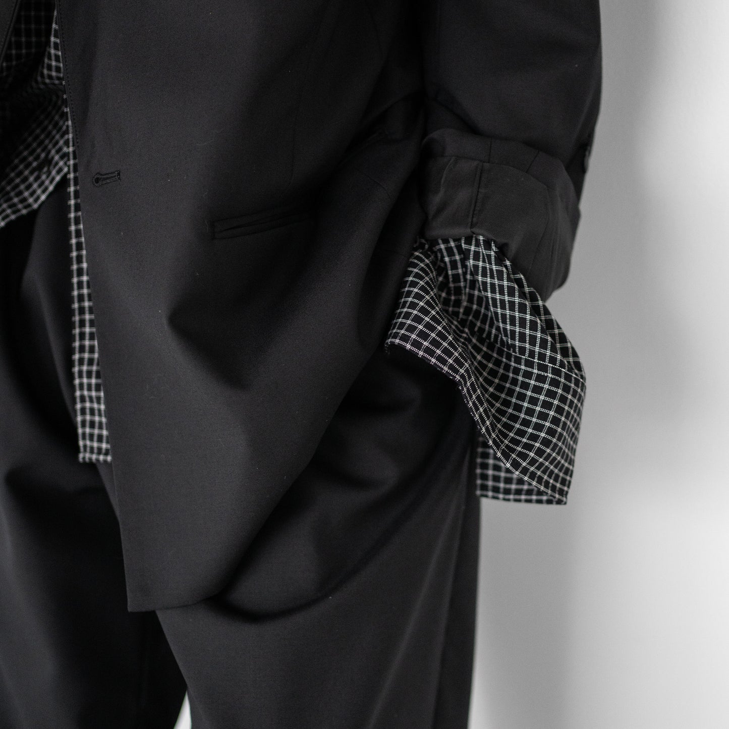 Afiit / TAILORED JACKET "BLACK"