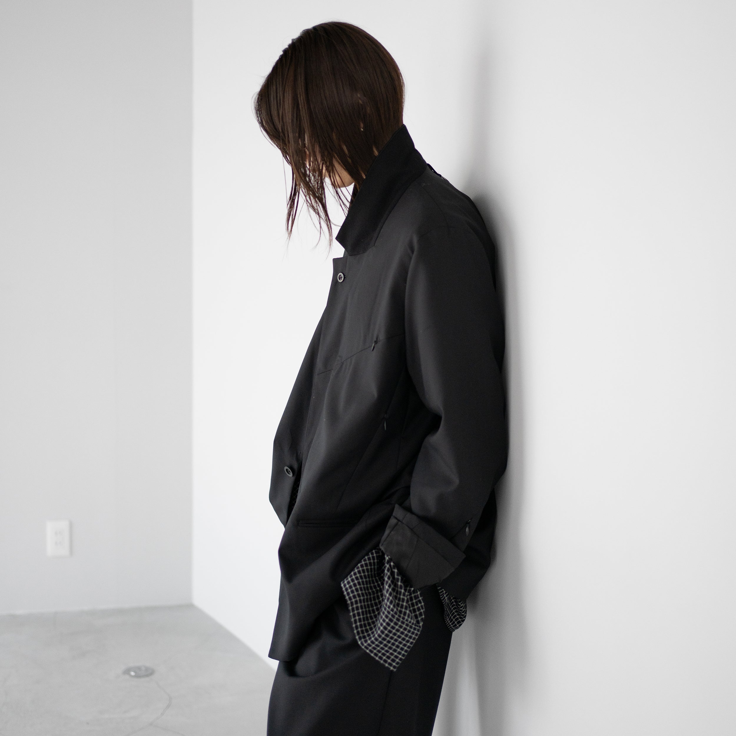 Afiit(アフィット) / RAYON CHECK SHIRT 
