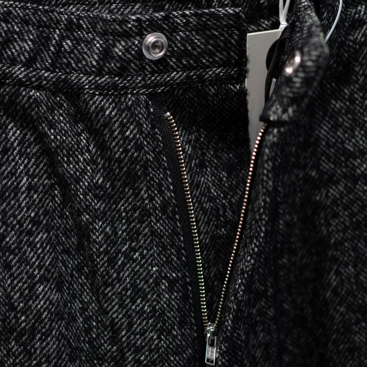 ENCOMING/ PULLCORD POCKETS TROUSER "GREY"