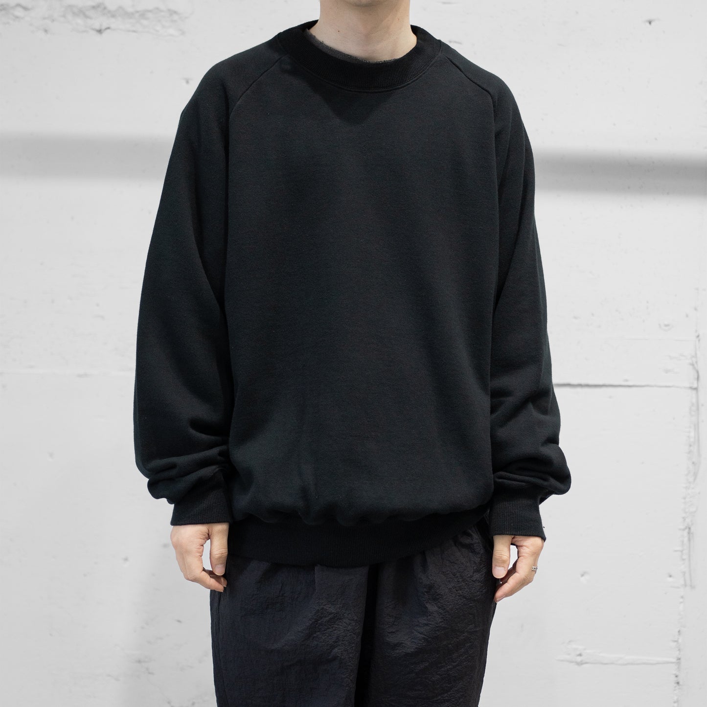 Attic / Sweat shirt "BLK"