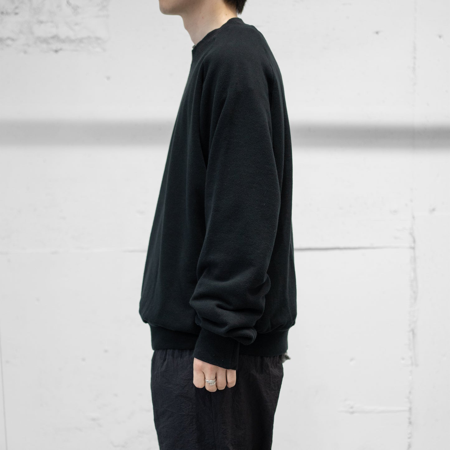 Attic / Sweat shirt "BLK"