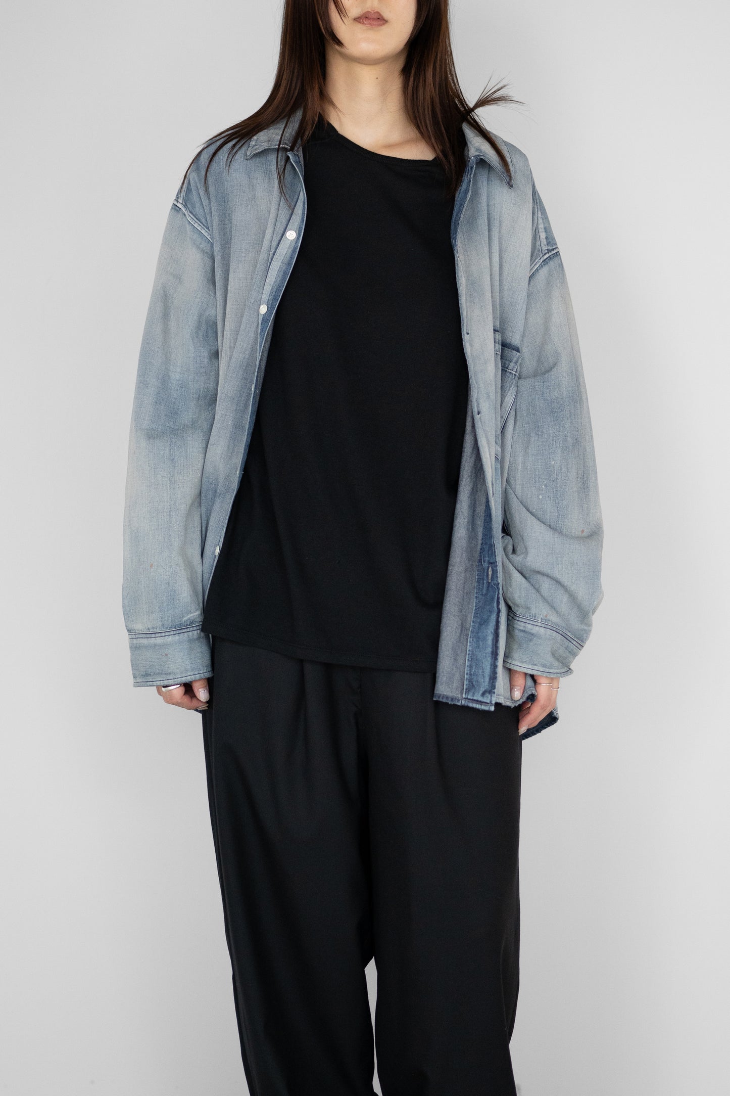 ANCELLM / L.T OZ DENIM SHIRT "INDIGO"