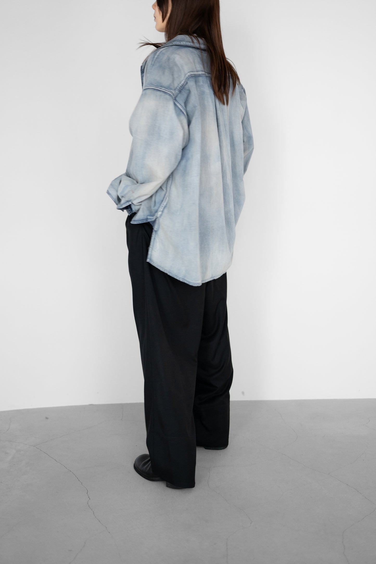 ANCELLM / L.T OZ DENIM SHIRT "INDIGO"
