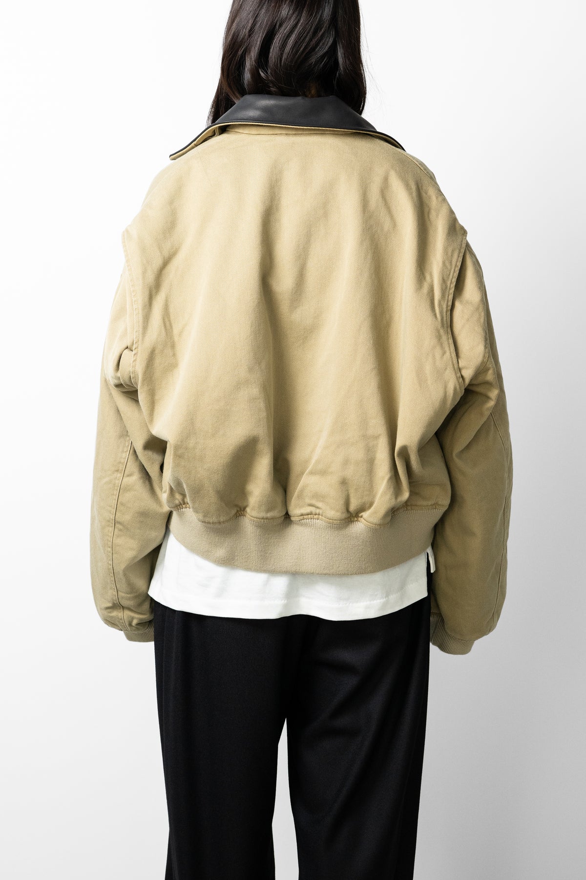 ROTOL/ Sulfur Dye Twill Work Blouson "KHAKI"