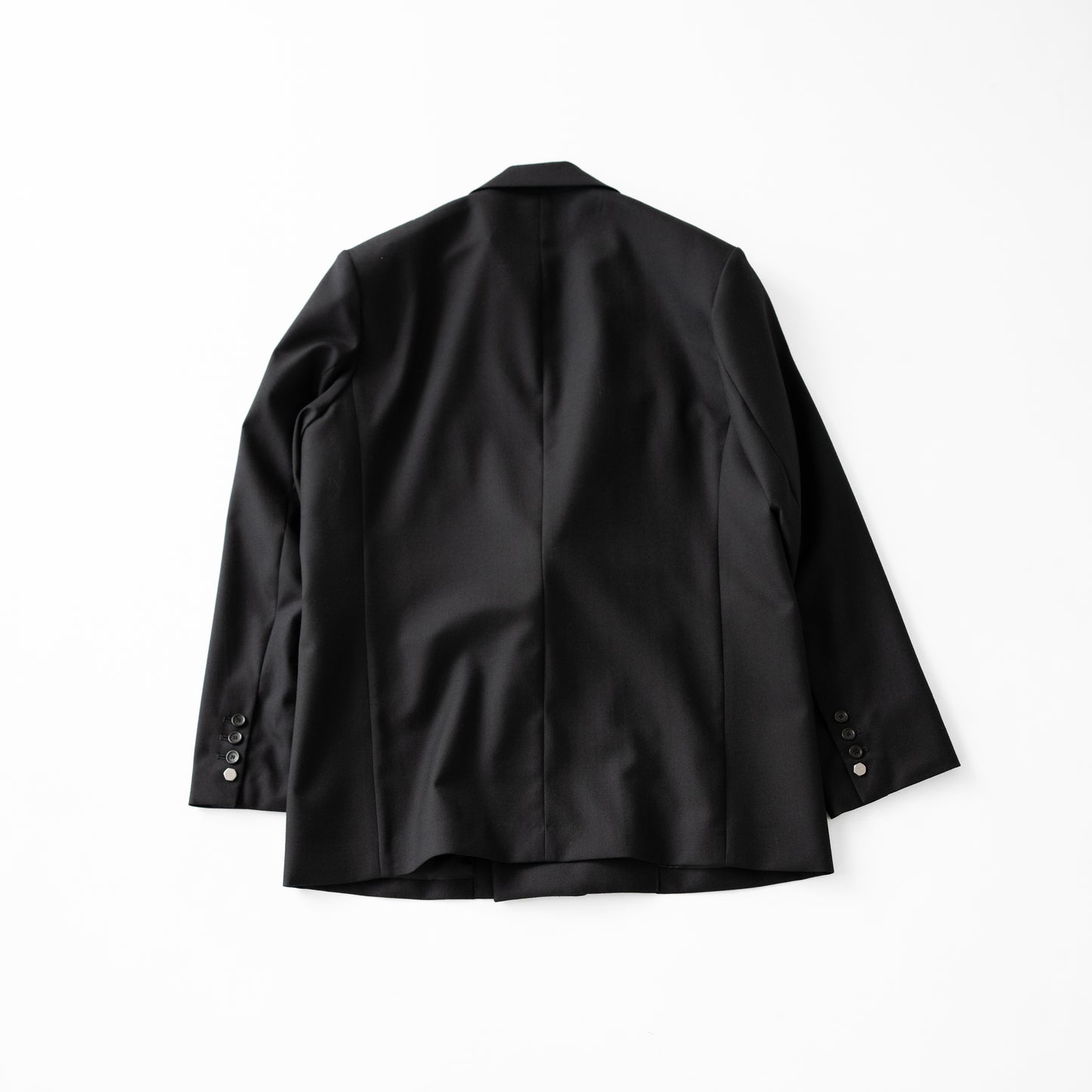 ROTOL/ DOUBLE TAILORED JACKET "BLACK"