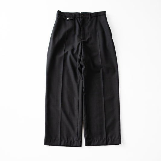 ROTOL/ SUPER HIGH WAIST SLACKS "BLACK"