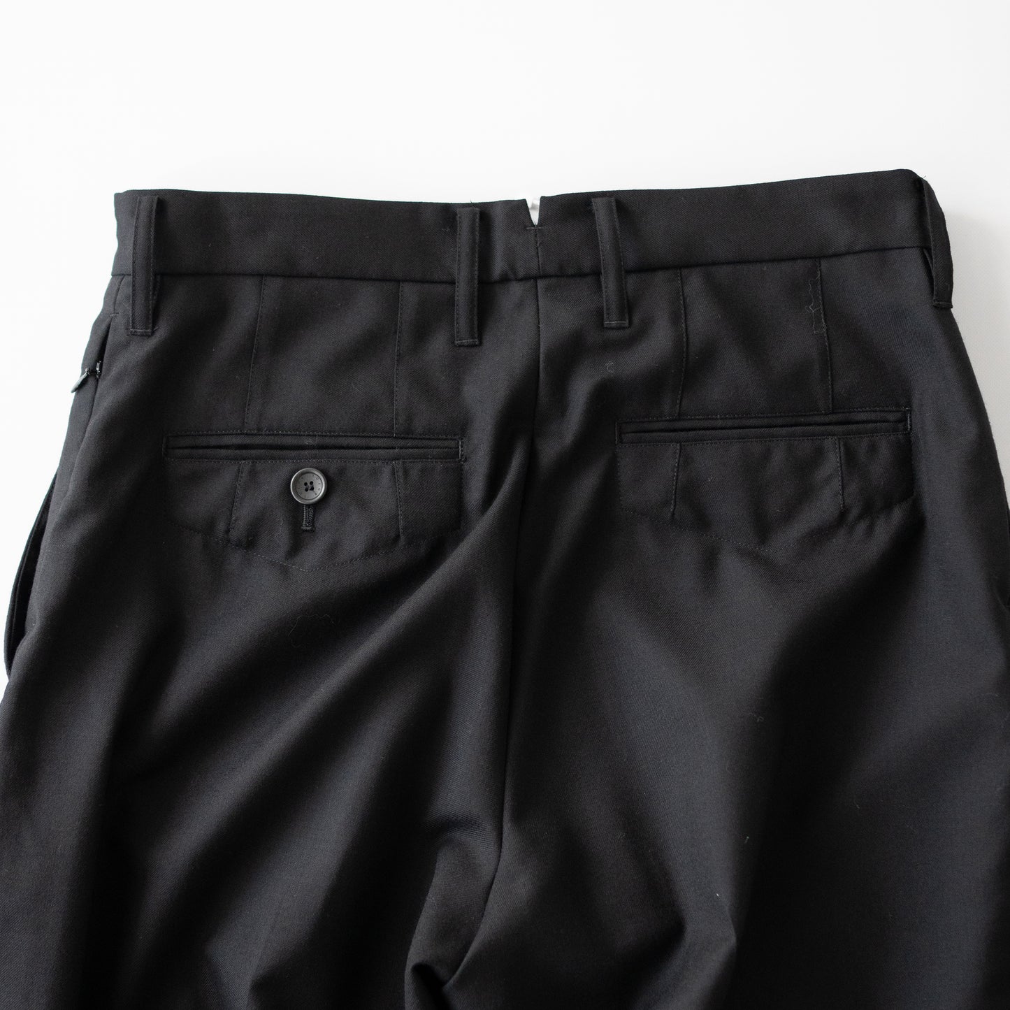ROTOL/ SUPER HIGH WAIST SLACKS "BLACK"