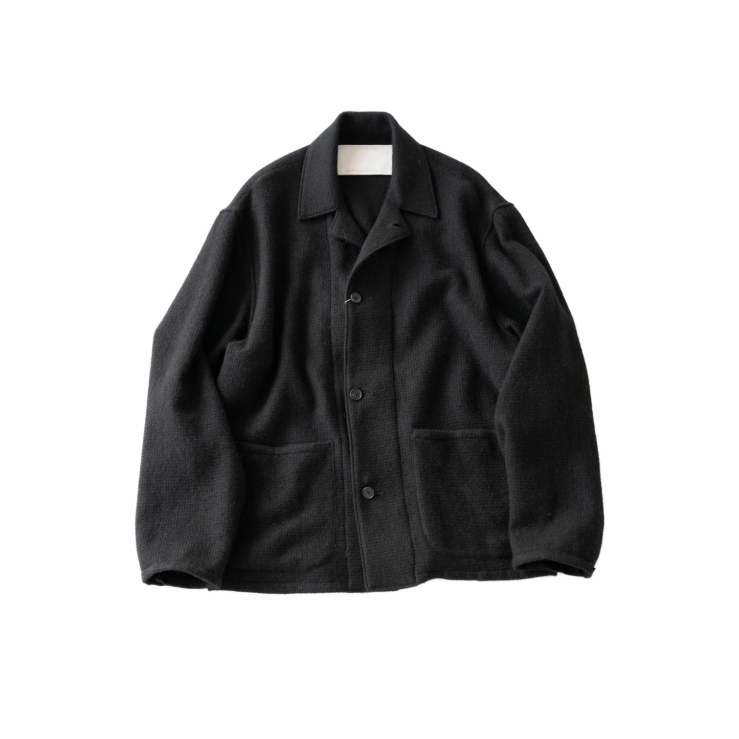 nonnotte/ Draping Shirt Jacket "BLACK"