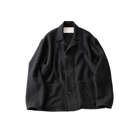 nonnotte/ Draping Shirt Jacket "BLACK"
