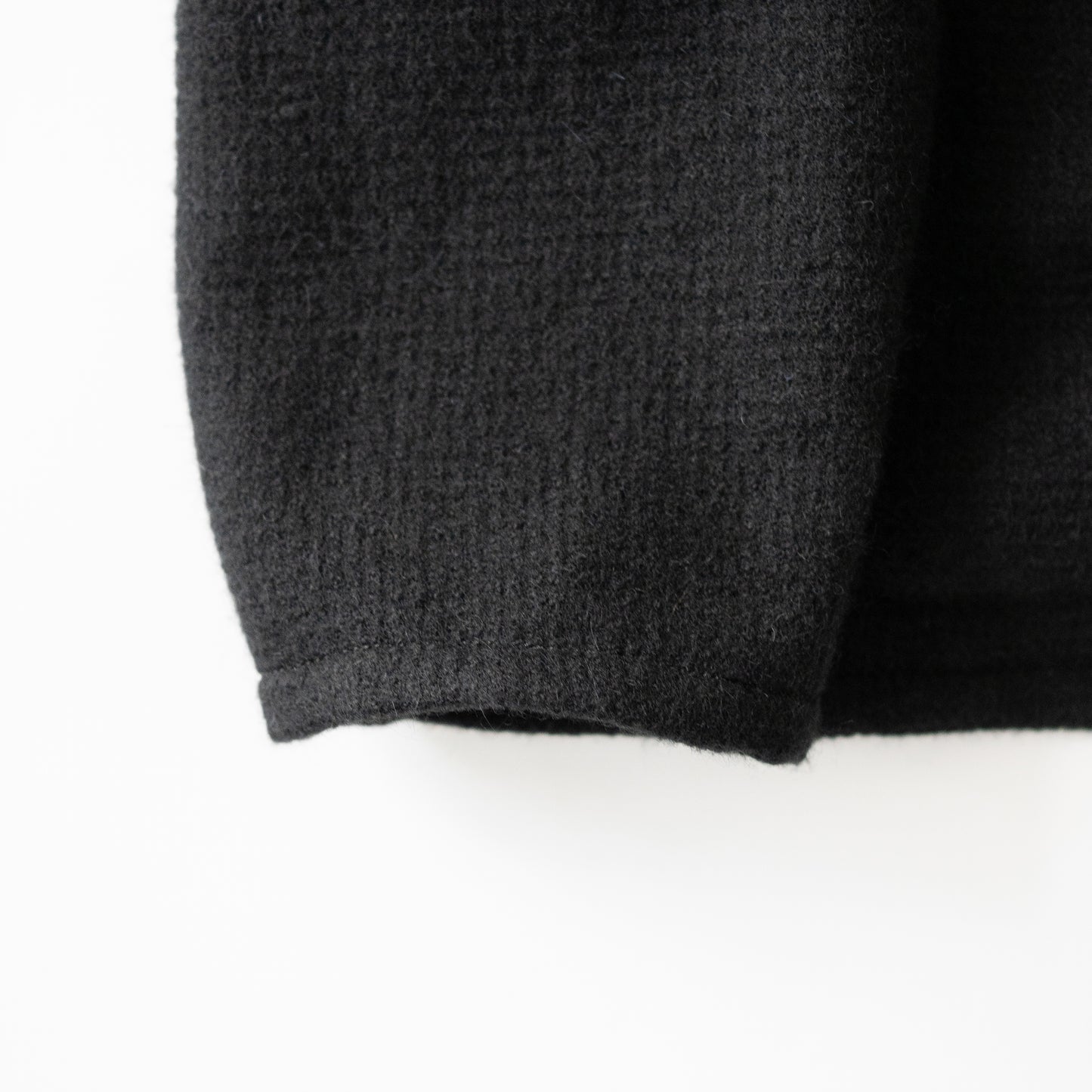 nonnotte/ Draping Shirt Jacket "BLACK"
