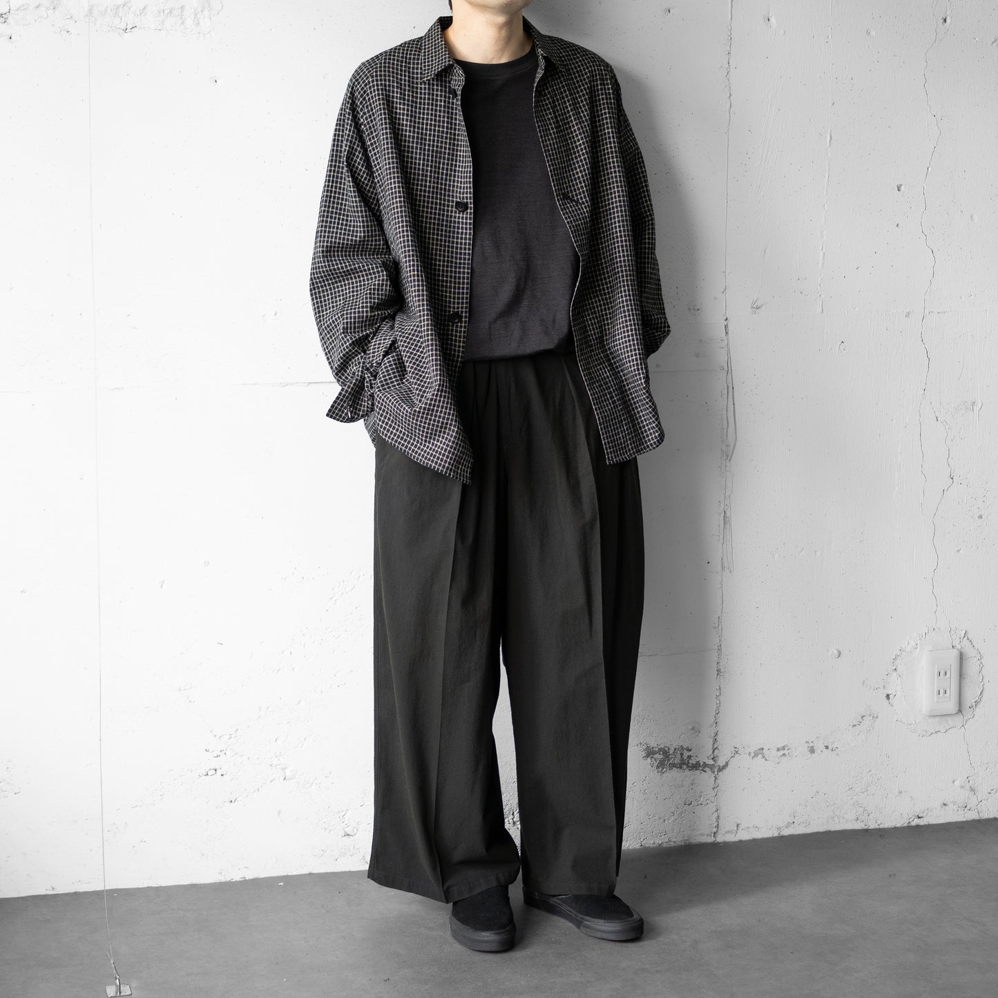 satou(サトウ) / nemaki wide shirt 
