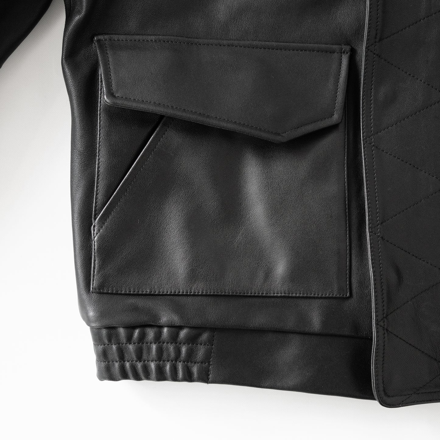 Afiit / LEATHER JACKET "BLACK"